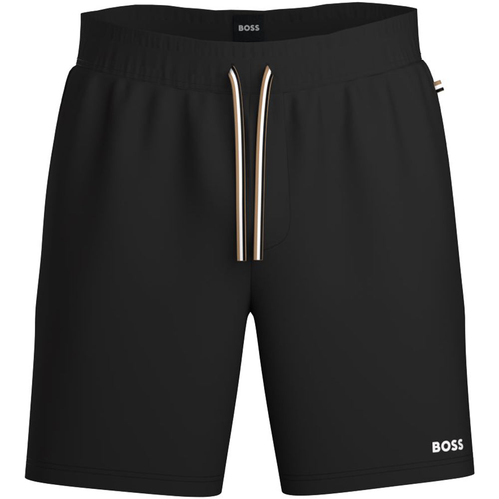 BOSS-Unique Lounge Shorts, Black-UNDERU