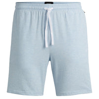 BOSS-Mix & Match Stretch-Cotton Shorts, Light Blue-UNDERU