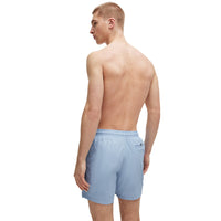 BOSS-Octopus Swim Shorts, Light Blue-UNDERU