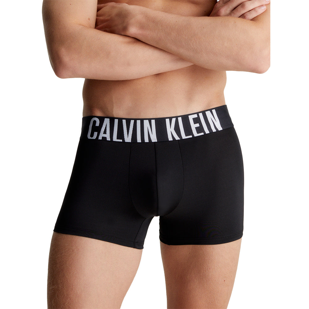 Calvin Klein-3-Pack Intense Power Microfibre Boxer Trunks, Black-UNDERU