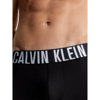 Calvin Klein-3-Pack Intense Power Microfibre Boxer Trunks, Black-UNDERU