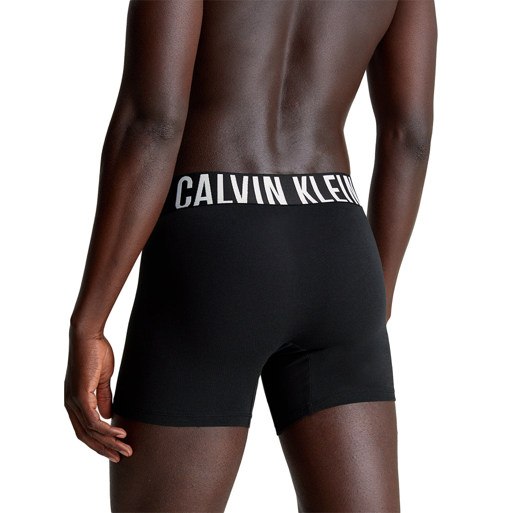 Calvin Klein-3-Pack Intense Power Boxer Briefs, Black-UNDERU