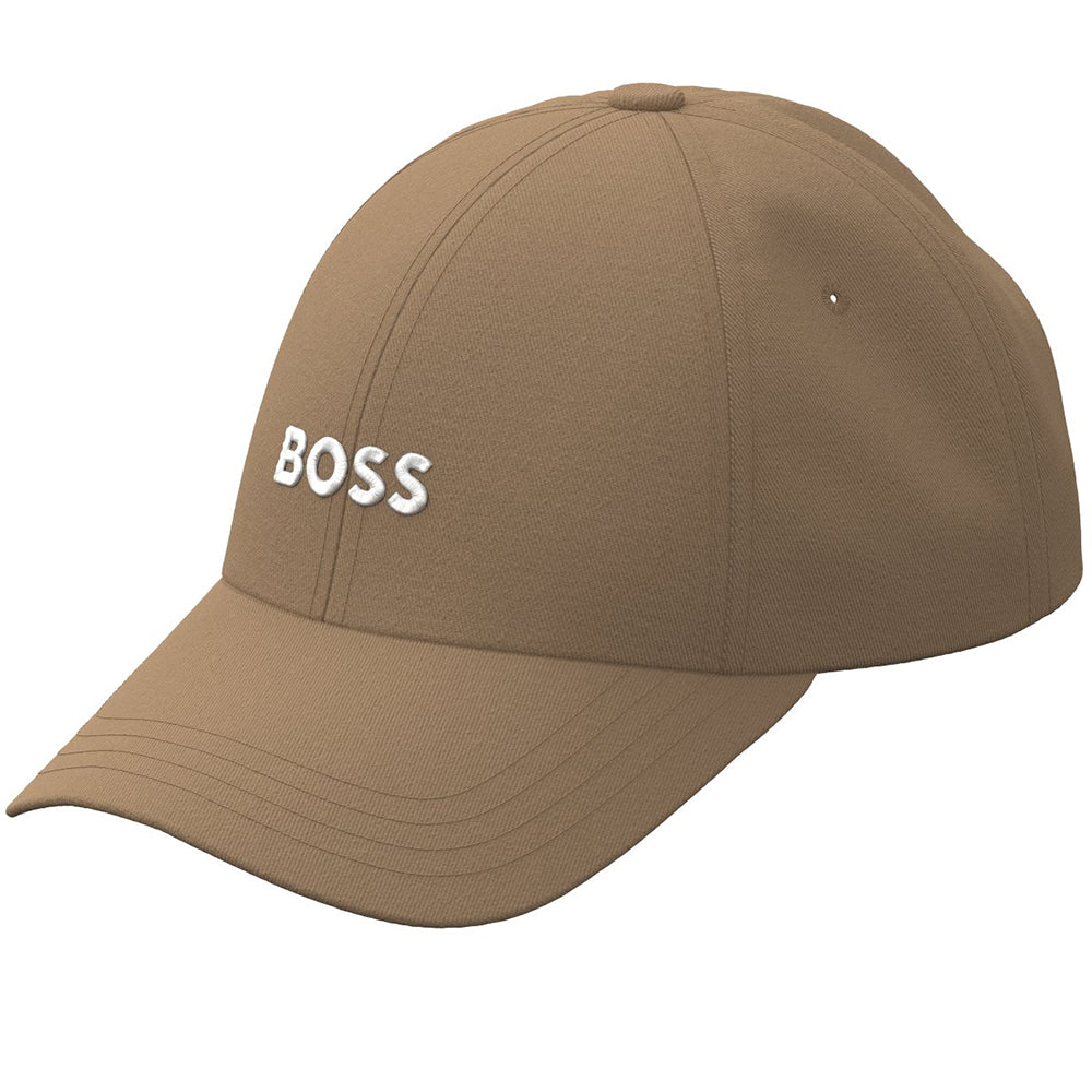 BOSS-Black Zed Baseball Cap, Medium Beige-UNDERU