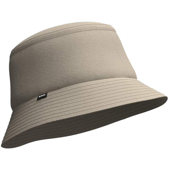 BOSS-Black Saul Flag Bucket Hat, Dark Beige-UNDERU