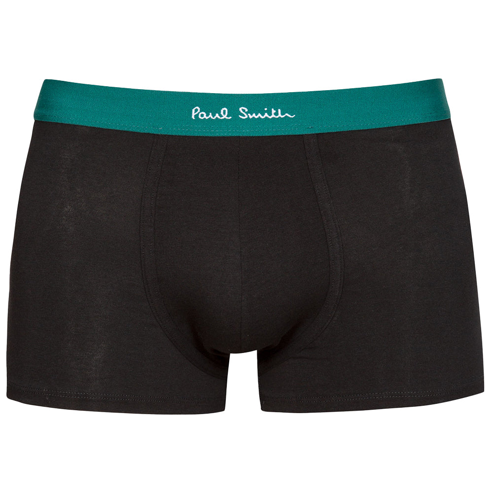 Paul Smith-5-Pack Artist Stripe Mix Boxer Trunks, Black/Multi-UNDERU