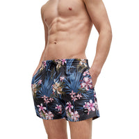 BOSS-Piranha Swim Shorts, Black-UNDERU