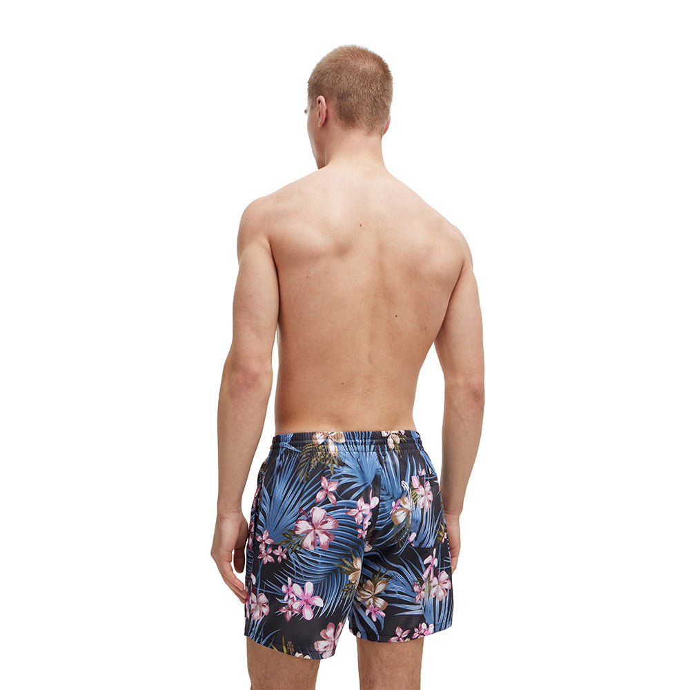 BOSS-Piranha Swim Shorts, Black-UNDERU