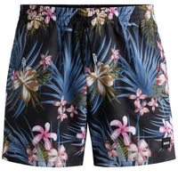 BOSS-Piranha Swim Shorts, Black-UNDERU