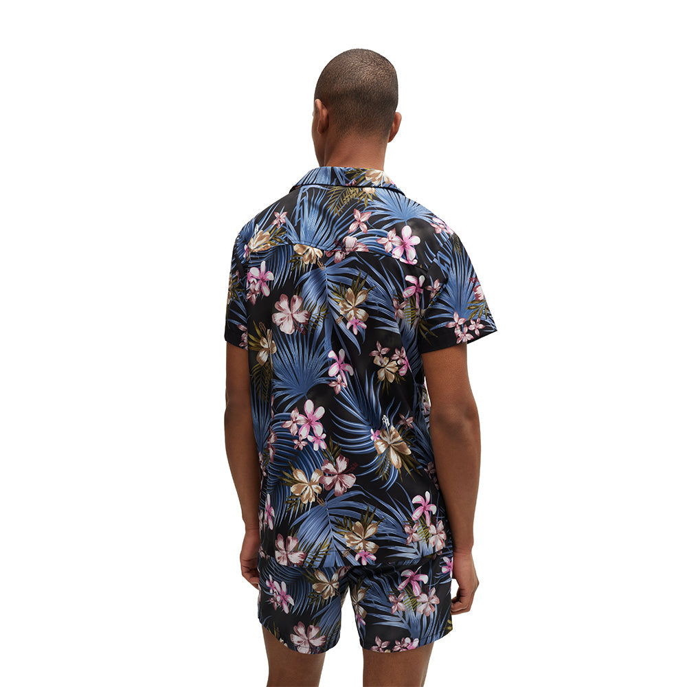 BOSS-Beach Shirt, Navy-UNDERU