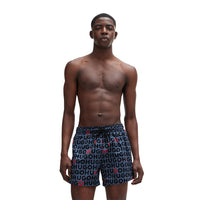 HUGO-Tortuga Swim Shorts, Medium Blue-UNDERU