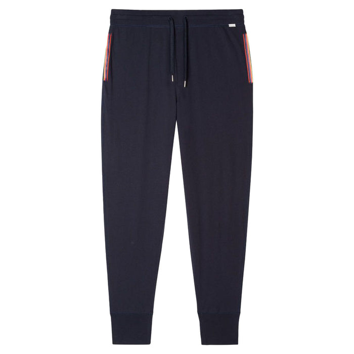 Paul Smith-Cotton Jersey Lounge Pants, Navy-UNDERU