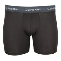 Black Calvin Klein boxer brief blue waistband