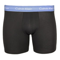 Black Calvin Klein boxer brief blue waistband