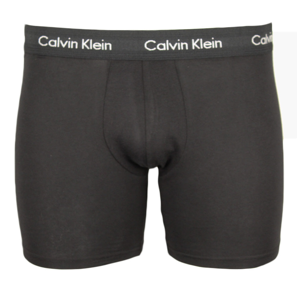 Black Calvin Klein boxer briefs