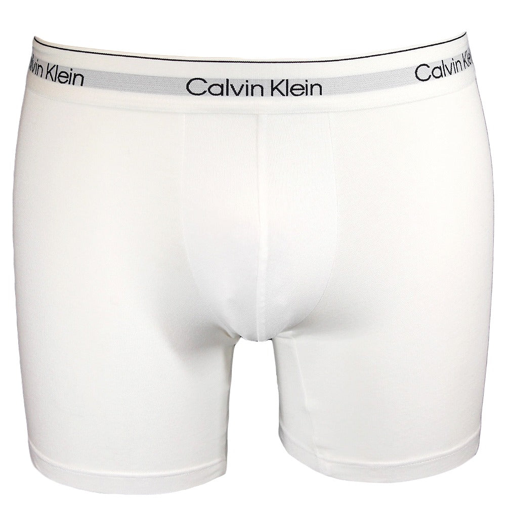 3-Pack Modern Cotton Boxer Briefs, White