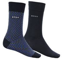 boss-mens-socks-two-pack-navy-blue