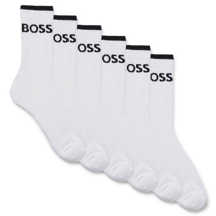 boss-mens-sports-socks-six-pack-white