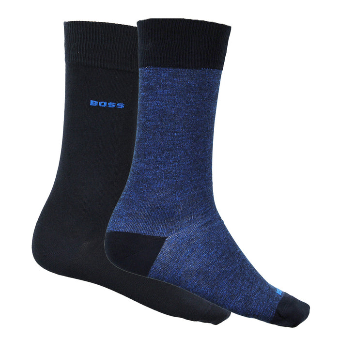 boss-mens-socks-two-pack-blue