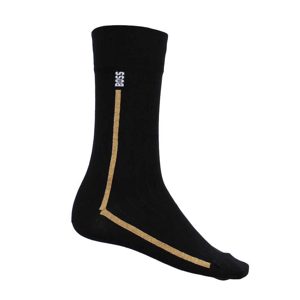 boss-mens-cotton-rib-socks-black-with-stripe