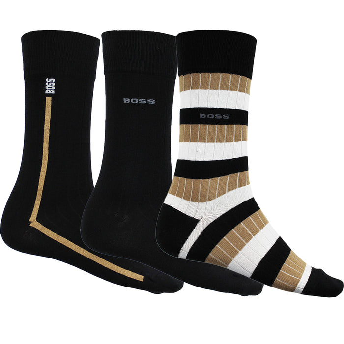 boss-mens-cotton-rib-socks-black-white-beige-3-pack