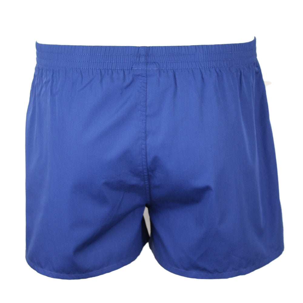 Boss boxer shorts bright blue back view