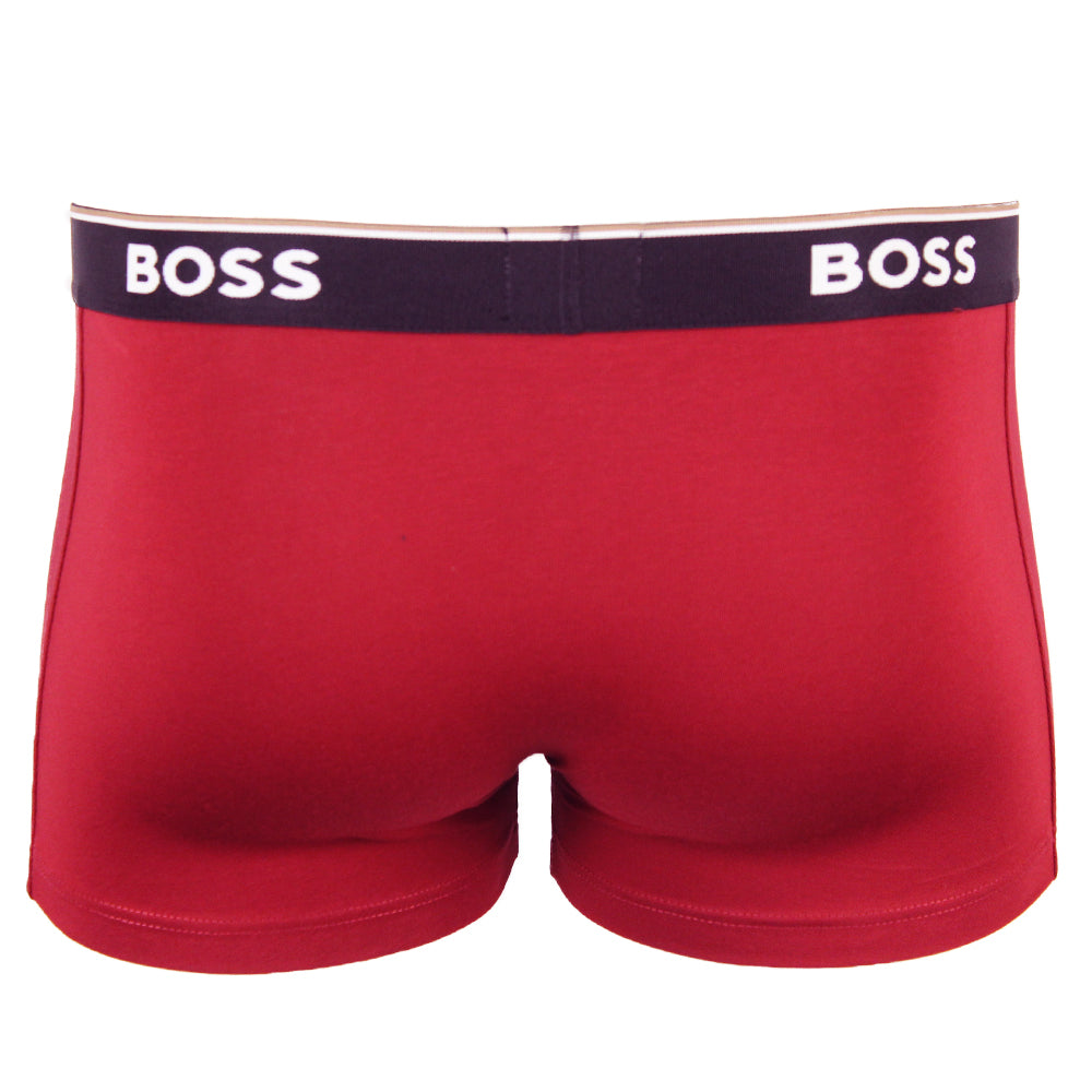  Back view of Red Boss boxer trunks from 3 pack 25711