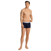 hanro-mens-boxer-trunks-navy-front-on-model