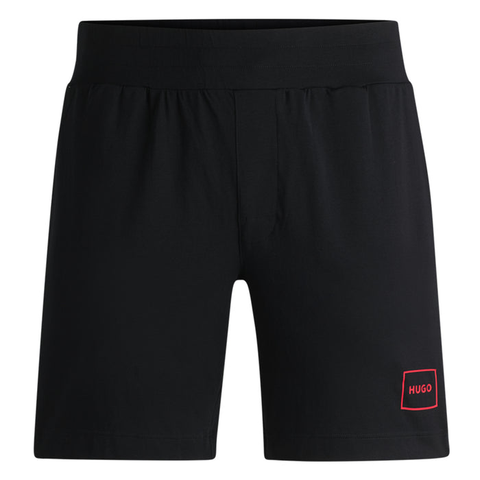 hugo-mens-laze-lounge-shorts-black