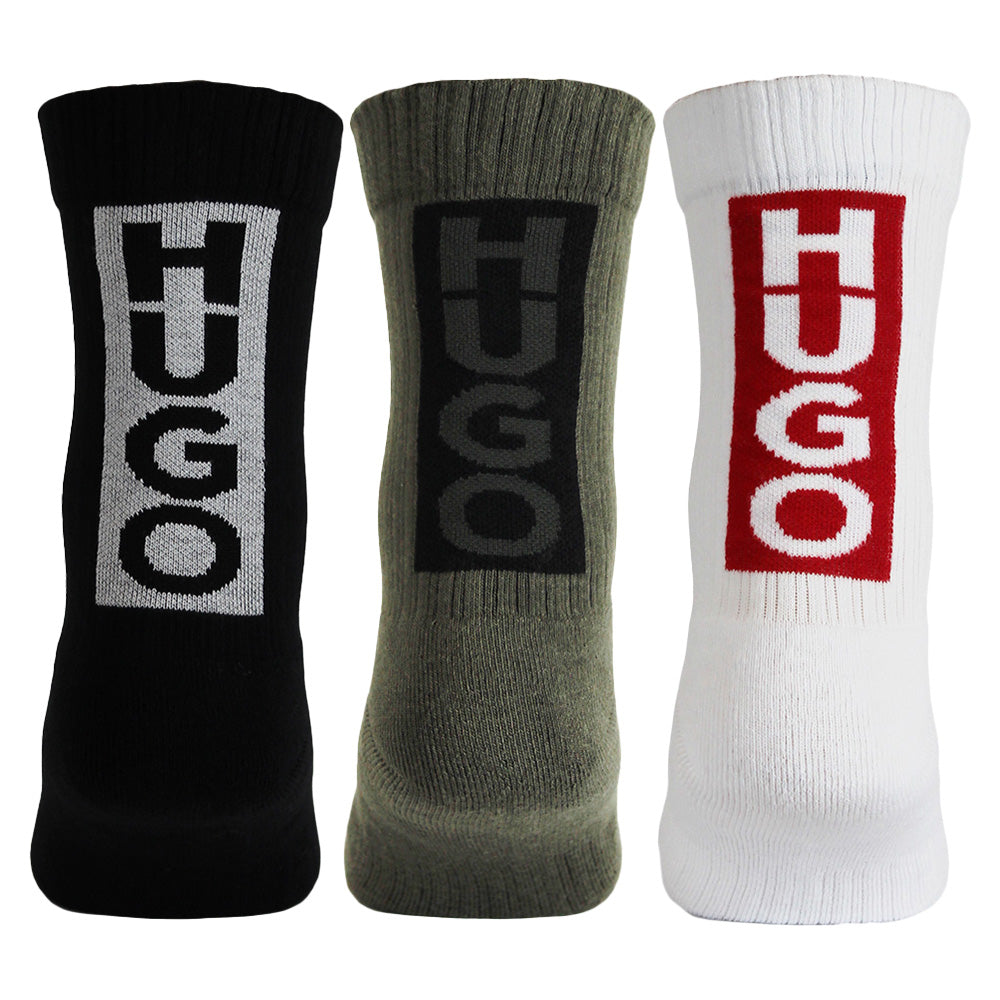 hugo-mens-three-pack-sports-socks-black-khaki-white-back