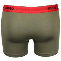 hugo-mens-boxer-briefs-khaki-back