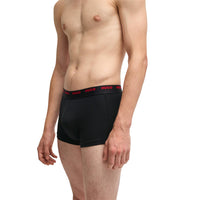 hugo-mens-five-pack-boxer-trunks-black-side