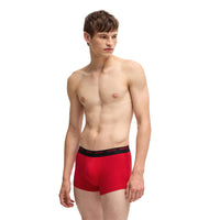 hugo-mens-five-pack-boxer-trunks-red