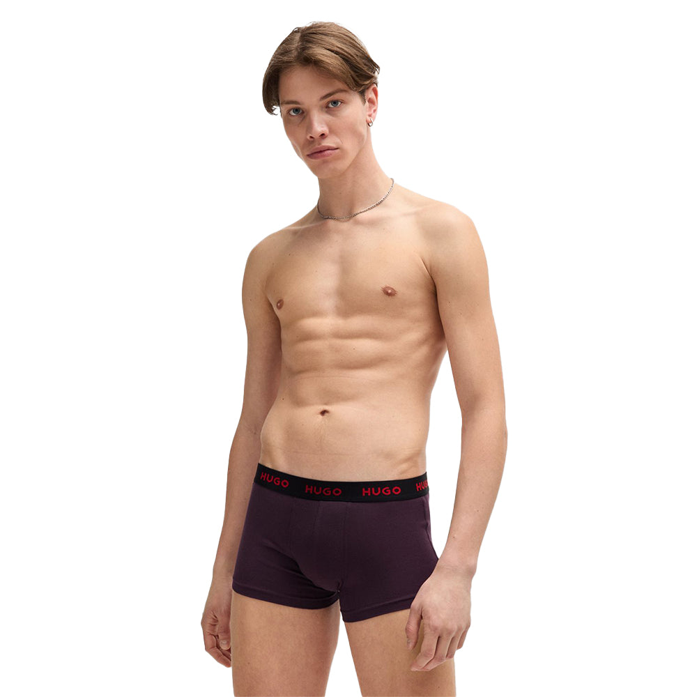 hugo-mens-boxer-trunks-purple-front