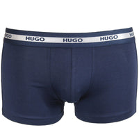 hugo-mens-boxer-trunks-navy-blue