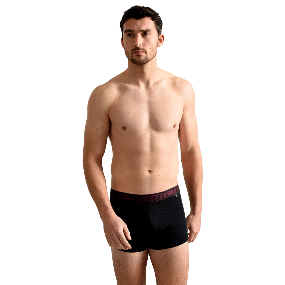 ted-baker-mens-boxer-trunk-black-purple-front