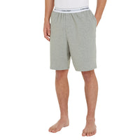 Calvin Klein-Modern Cotton Terry Lounge Shorts, Grey Heather-UNDERU