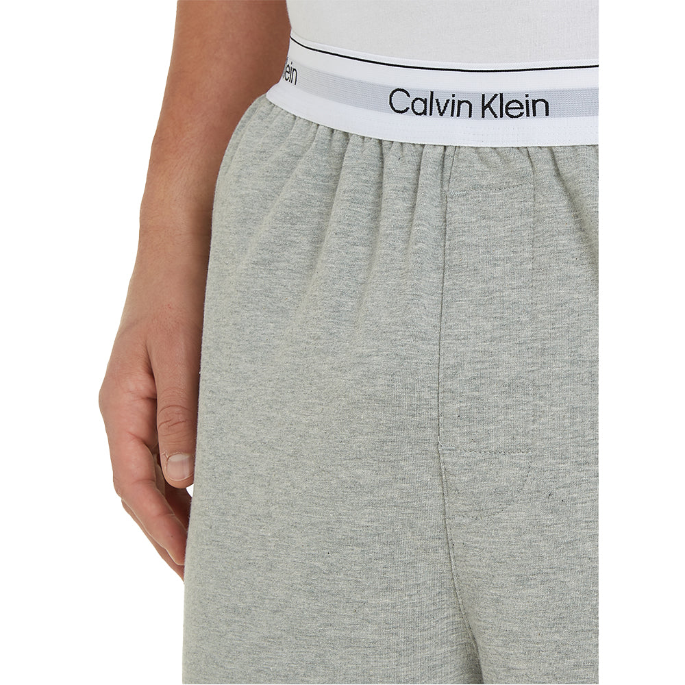 Calvin Klein Men s Modern Cotton Terry Lounge Shorts Grey Heather