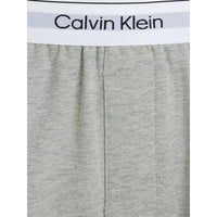 Calvin Klein-Modern Cotton Terry Lounge Shorts, Grey Heather-UNDERU