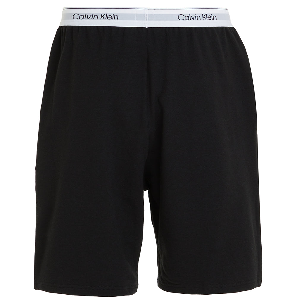 Modern Cotton Terry Lounge Shorts Black