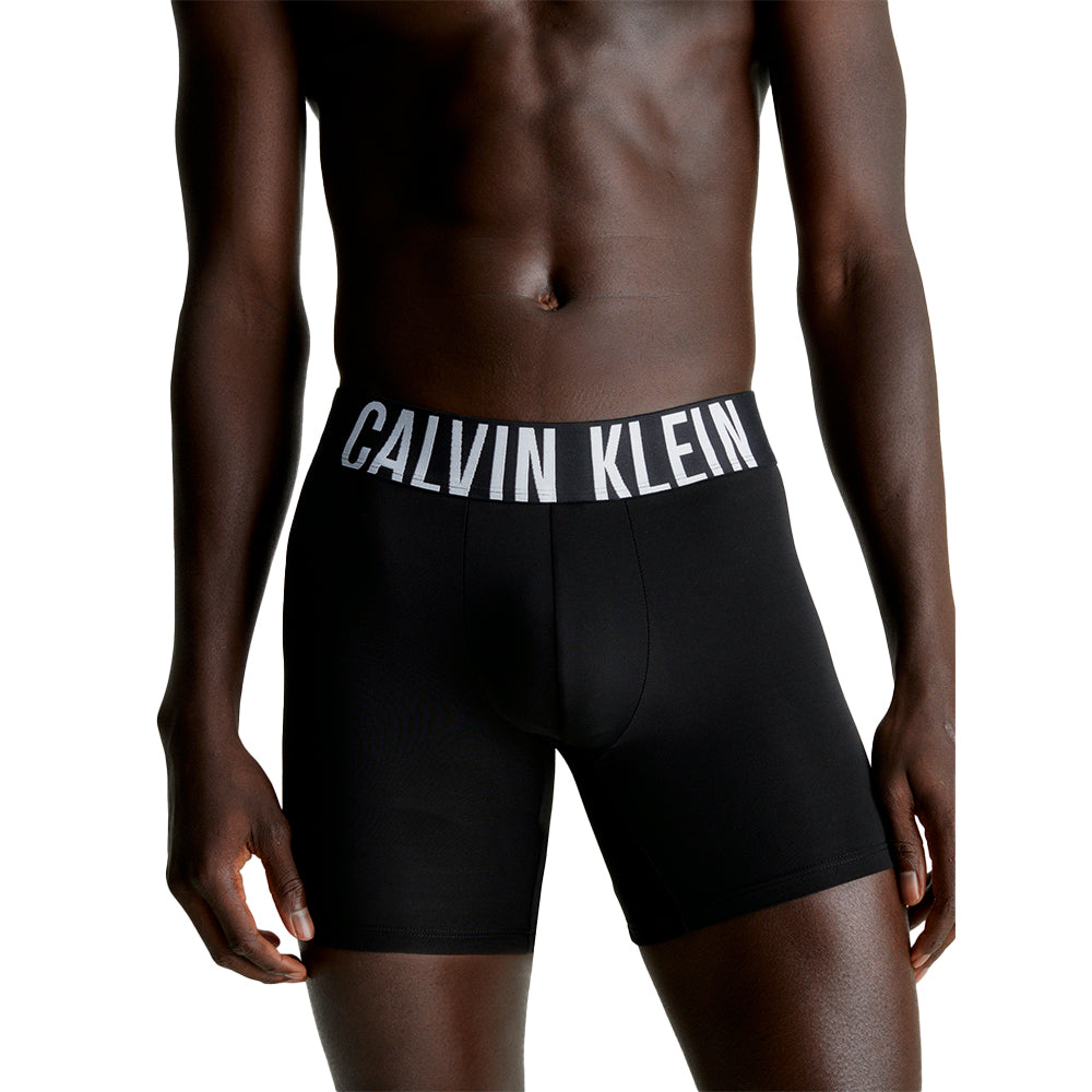 Calvin Klein-3-Pack Intense Power Microfibre Boxer Briefs, Black-UNDERU