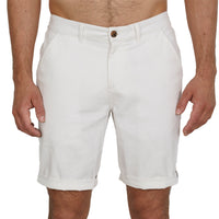 Apres-Chino Shorts, White-UNDERU