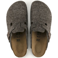 Birkenstock-Boston Wool Felt Clog, Cacao-UNDERU