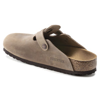 Birkenstock-Boston Oiled Leather Clog, Tobacco Brown-UNDERU