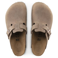 Birkenstock-Boston Oiled Leather Clog, Tobacco Brown-UNDERU