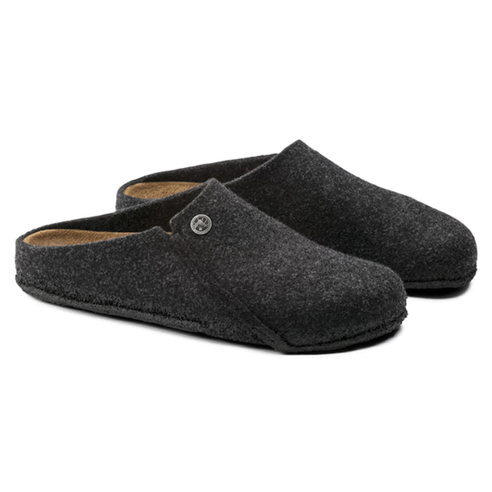 Birkenstock-Zermatt Wool Felt Slipper, Anthracite-UNDERU