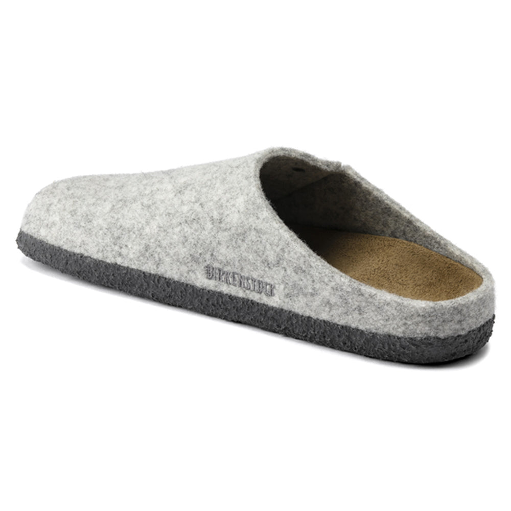 Birkenstock-Zermatt Wool Felt Slipper, Light Grey-UNDERU