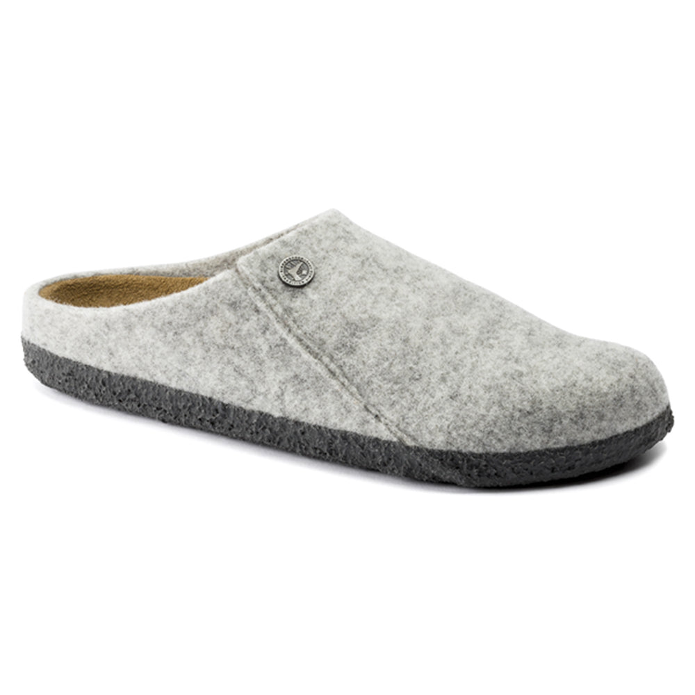 Birkenstock-Zermatt Wool Felt Slipper, Light Grey-UNDERU