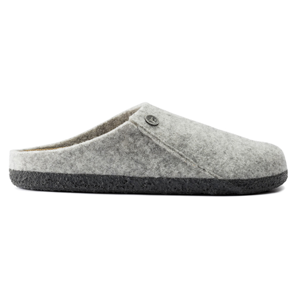 Birkenstock-Zermatt Wool Felt Slipper, Light Grey-UNDERU