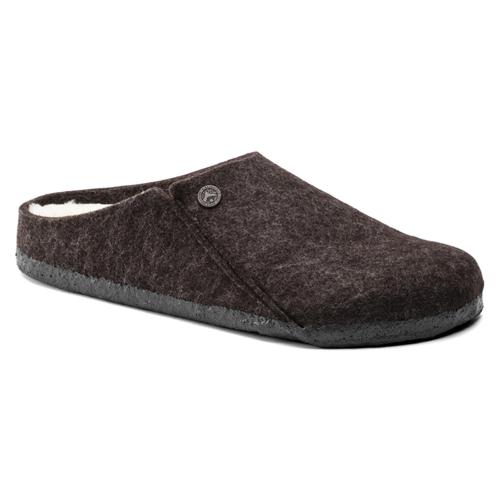 Birkenstock-Zermatt Shearling Felt Slipper, Mocha-UNDERU