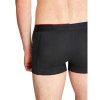 tommy-hilfiger-mens-microfibre-boxer-trunks-black-on-model-back-close-up